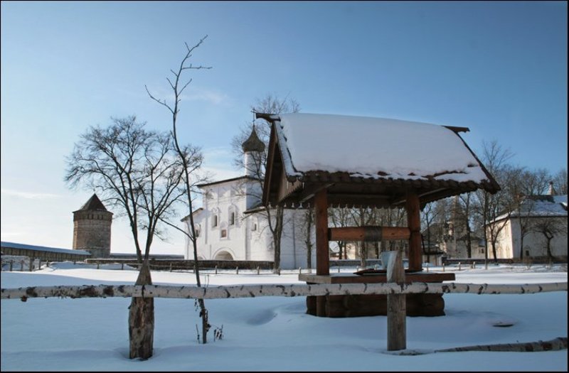 суздаль, зима, мороз, колодец, храм зимняя_морознаяphoto preview