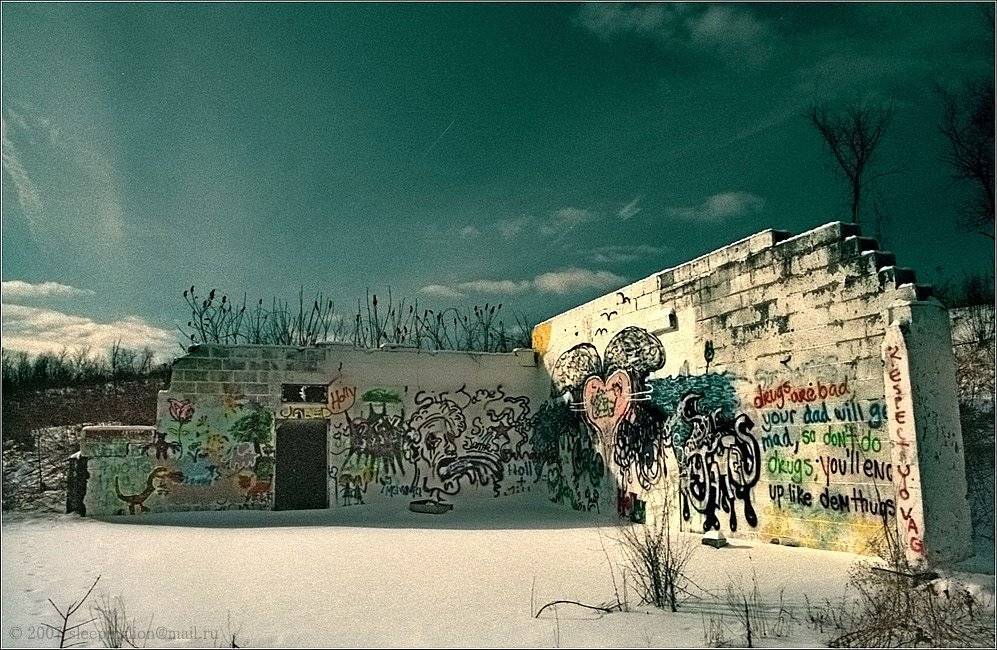 Drugs are bad.... Автор: Pilgrim пейзаж, зима, снег, pilgrim, пленка, 35 мм, canon eos-1, Pilgrim