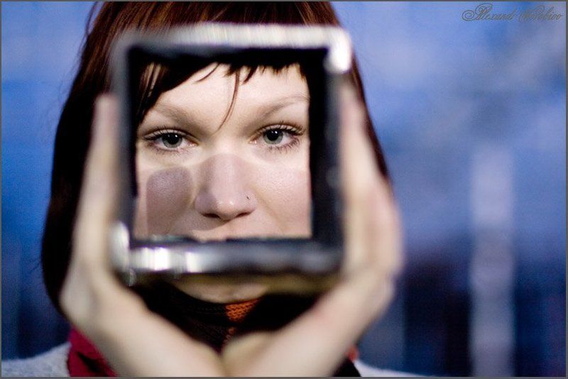 квадрат, руки, глаза, свет, тень, рамки, рамка Анна – фото №1 «Квадрат»photo preview