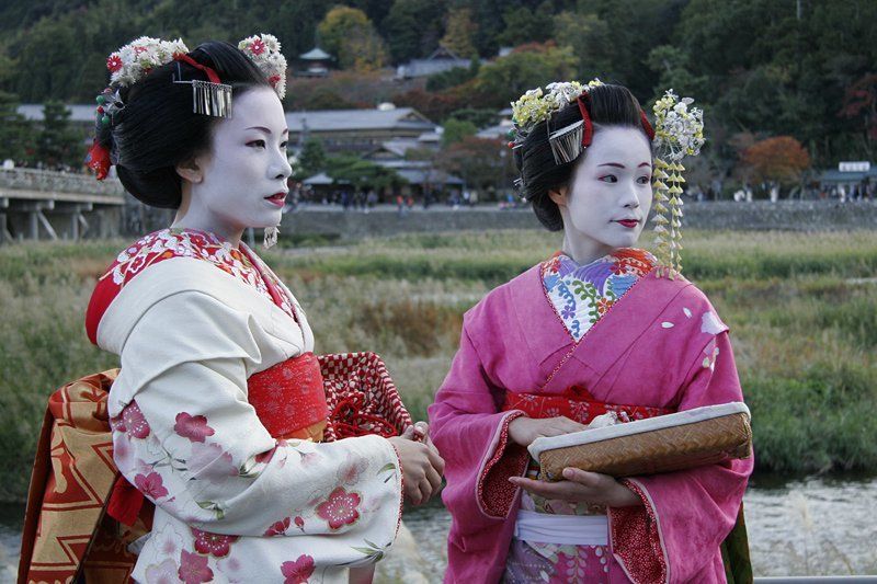 гейко, гейша, майко, арасияма, портрет, люди Гейко (гейши). Арасияма.photo preview