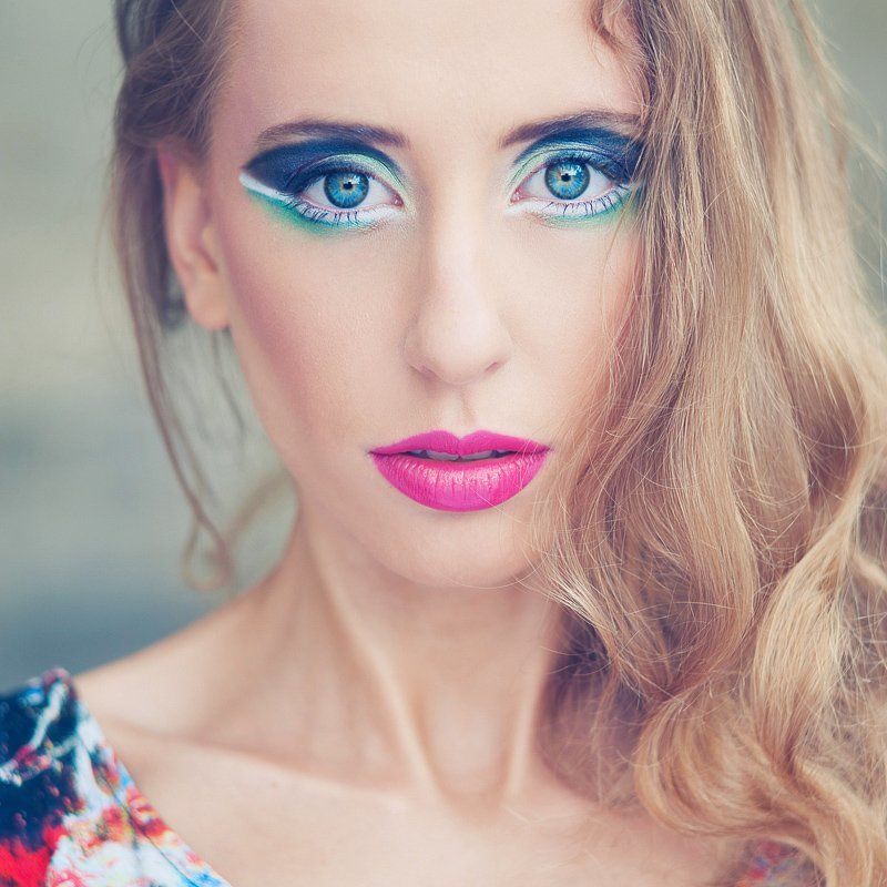 makeup Green eyesphoto preview