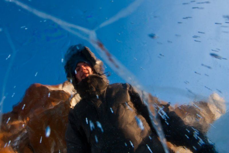 лед, байкала Самый чистый лед планетыphoto preview