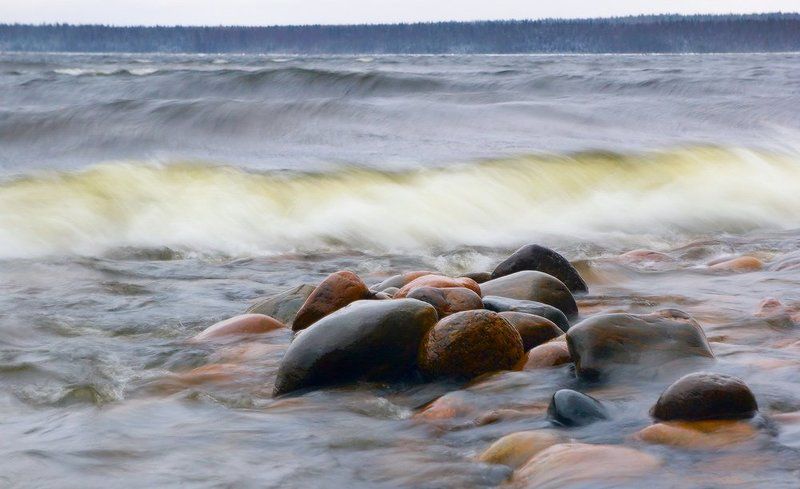 Шторм. Ладога.photo preview