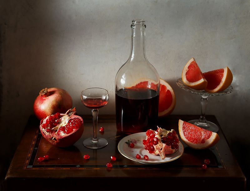 С гранатами и грейпфруктомphoto preview