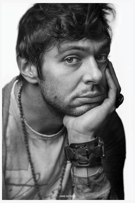 портрет, портретист, художник, черное-белое, ч-б, черно-белая фотография, марк назаров, павел баршак, актеры, актриса, театр, кино, звезды, фотосессии, фотопроекты Портрет Павлаphoto preview