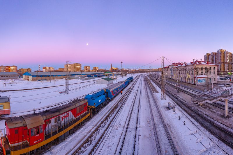 рязань,поезд,ж.д. Вечерний экспрессphoto preview