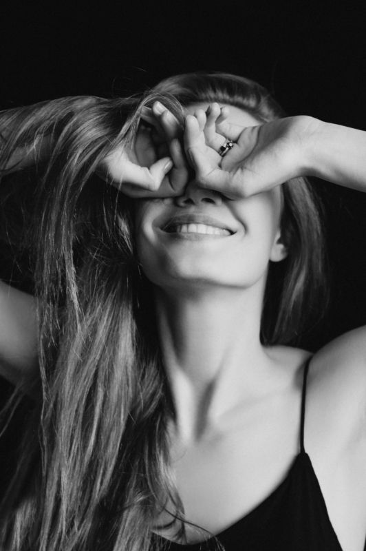 портрет, девушка, чб, черно-белое, глазазеркалодуши Eugeniaphoto preview