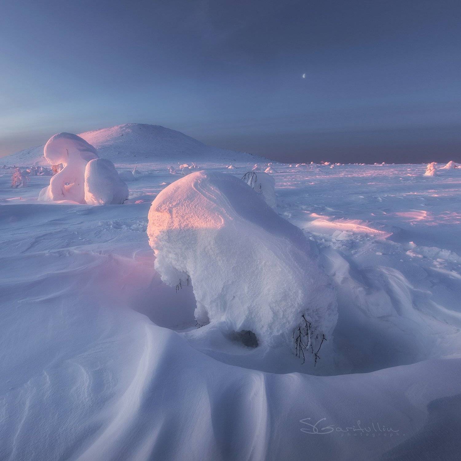 Урал, Северный Урал, ГУХ, Главный уральский хребет, зимний пейзаж, россия, Сергей Гарифуллин