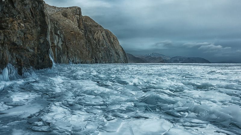 Торосы на Байкалеphoto preview