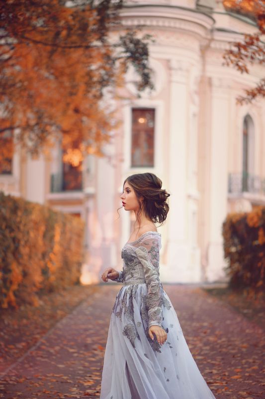 осень, осенняя фотосессия, фотосессия в кусково, усадьба кусково  Дашаphoto preview