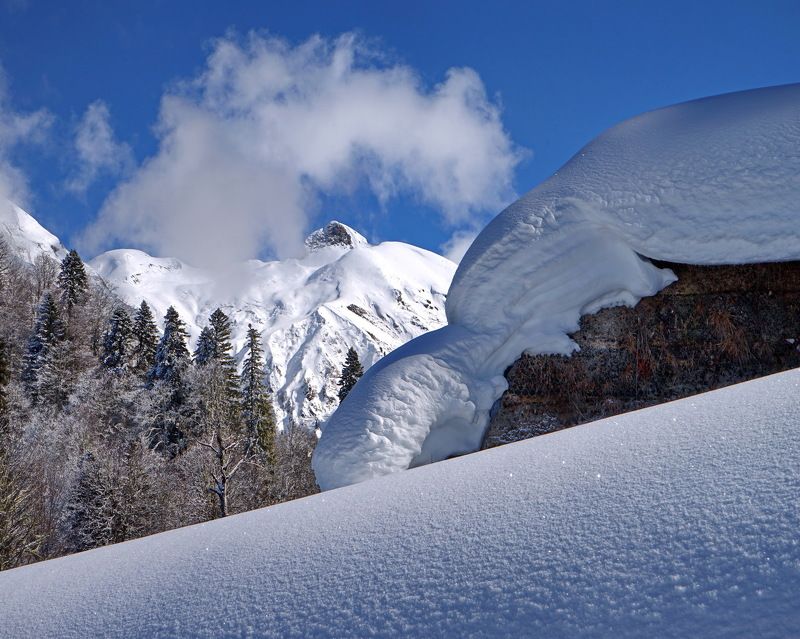 зима горы В горахphoto preview