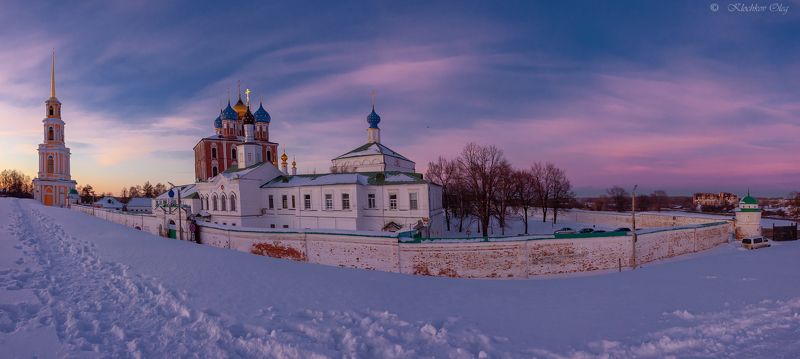 рязань Вечерний Кремль. Рязань.photo preview