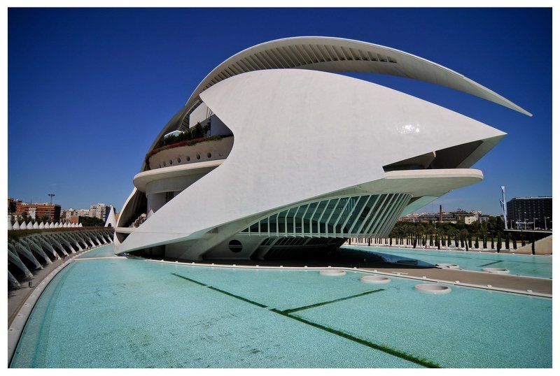 валенсия, испания, город науки и исскуств Футуристическая Валенсияphoto preview