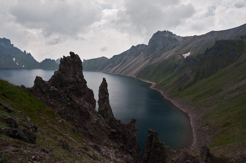 камчатка, вулкан, хангар, кратерное, озеро Кужгумгphoto preview