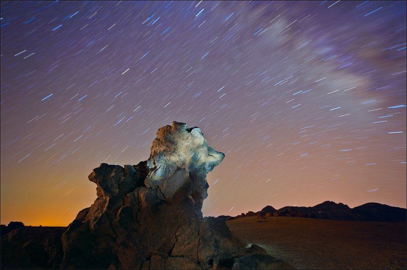 тенерифе,канарские острова,ночь,звёздное небо Небесный сторожевойphoto preview