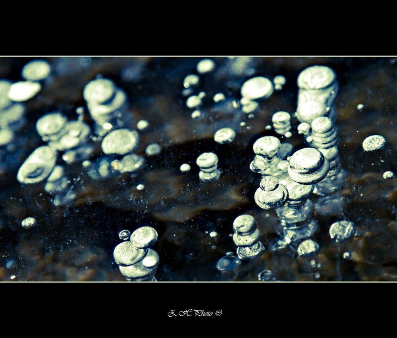 air, lake, frozen, bubbles, escape Failed escacephoto preview