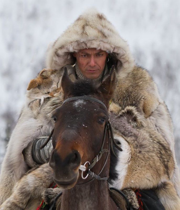 конан, зима, снег Конанphoto preview