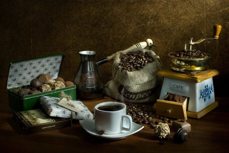 Кофе и шоколадphoto preview