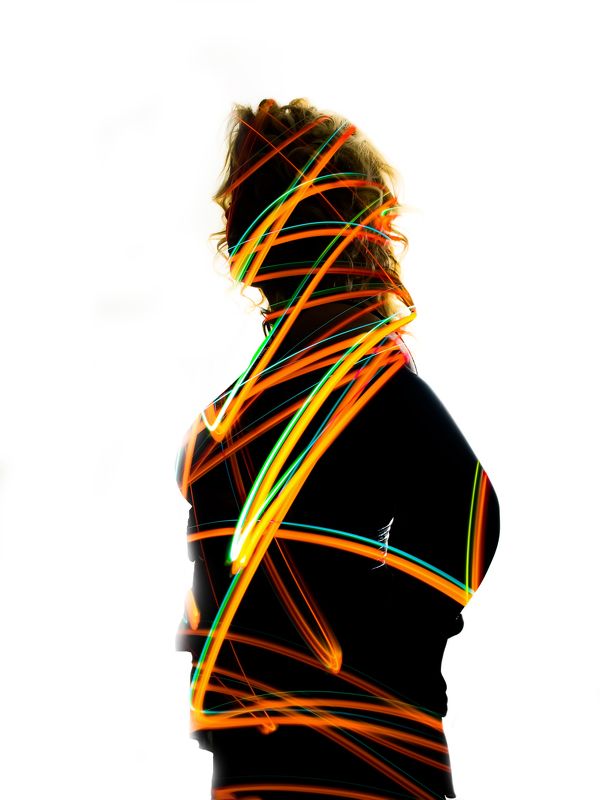 lightpainting, lightart, longexposure, nightphotography, light, night, portrait Counterpart.photo preview