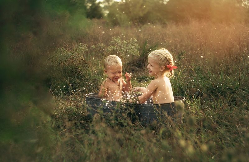 купание, дети, лето, брызги photo preview