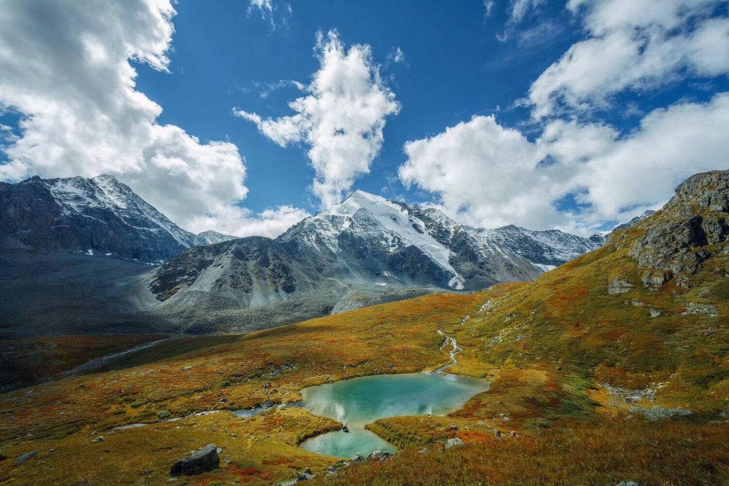 Долина семи озер, Алтай. Автор: Шевченко Николай горы, облака, природа, алтай, рассвет, река, путешествие, россия, озеро, Шевченко Николай