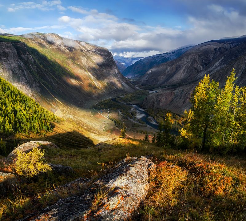 природа, пейзаж, горы, алтай, горный алтай, сибирь, чулышман, осень, дикая природа, *photo preview
