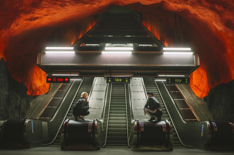 stockholm, subway, travel, Stockholm Subwayphoto preview