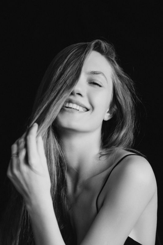 портрет, девушка, чб, черно-белое, глазазеркалодуши Eugeniaphoto preview