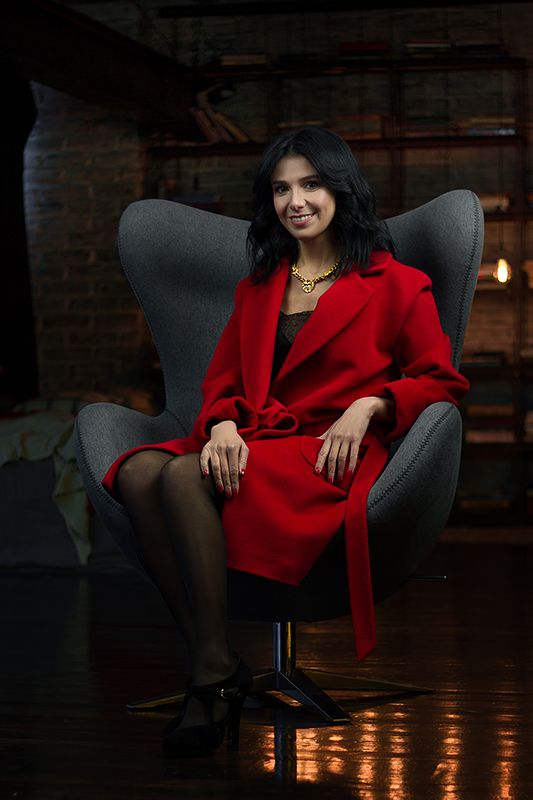 портрет, интерьер, студийный портрет Еленаphoto preview