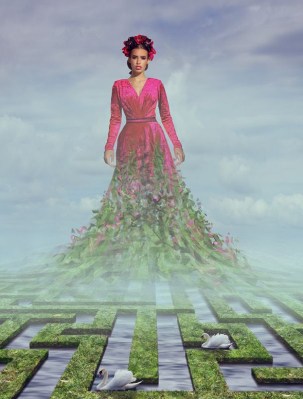 фотошоп Alice in underland photo preview