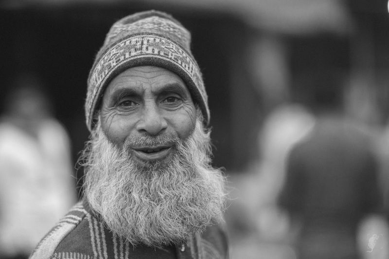 India, People, portrait, Man, Old Man, Candid B/W, monochrome Mullajiphoto preview