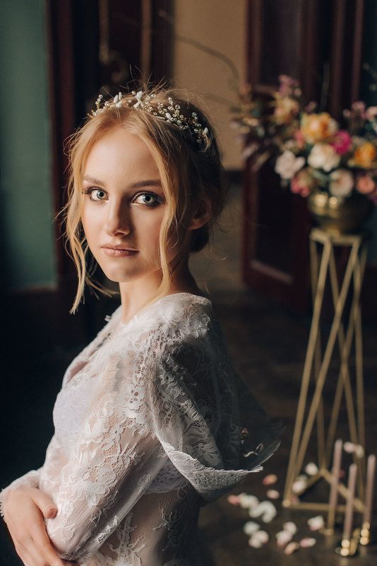 свадьба портрет девушка / Утро невесты /photo preview