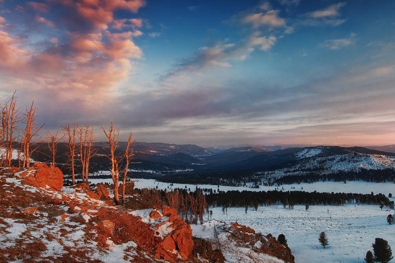алтай, семинский На закатеphoto preview