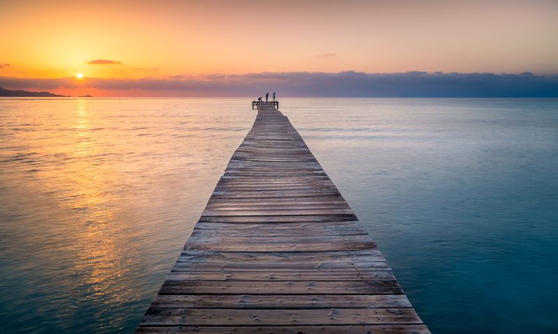 sunrise, sea HARMONYphoto preview