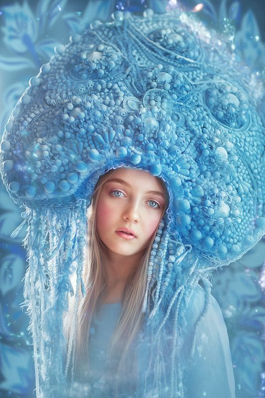 кокошник Гжельphoto preview