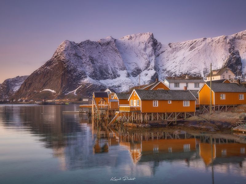 Sunrise in Sakrisoyphoto preview