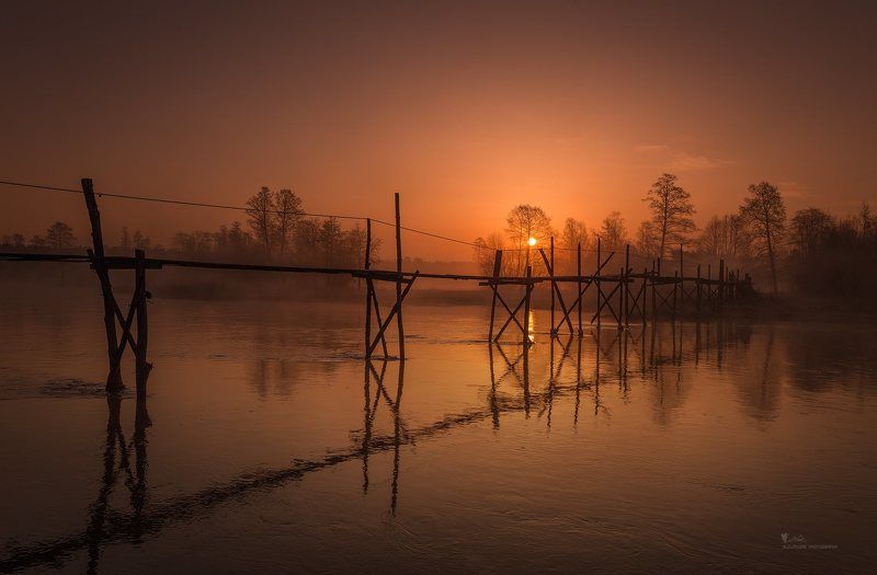 Sunrise on the Riverphoto preview