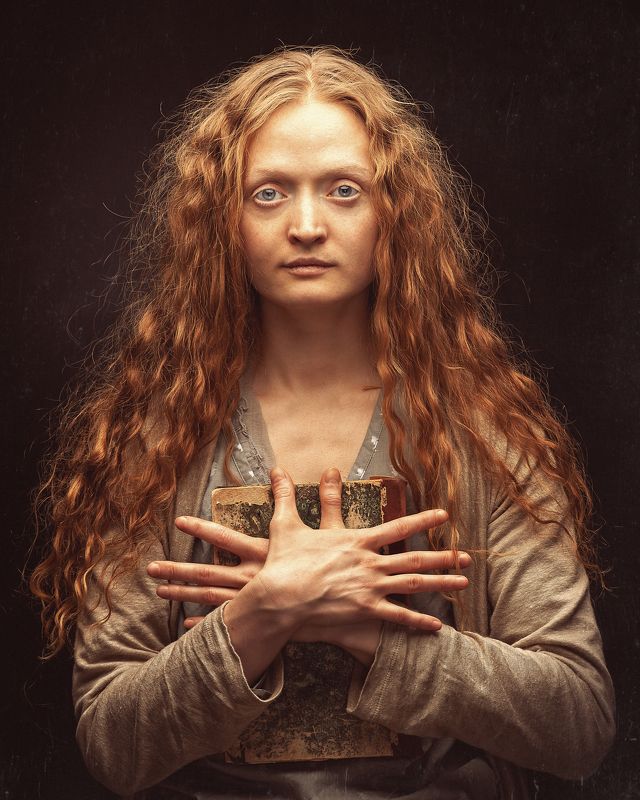 пифия книга портрет рыжий Пифияphoto preview