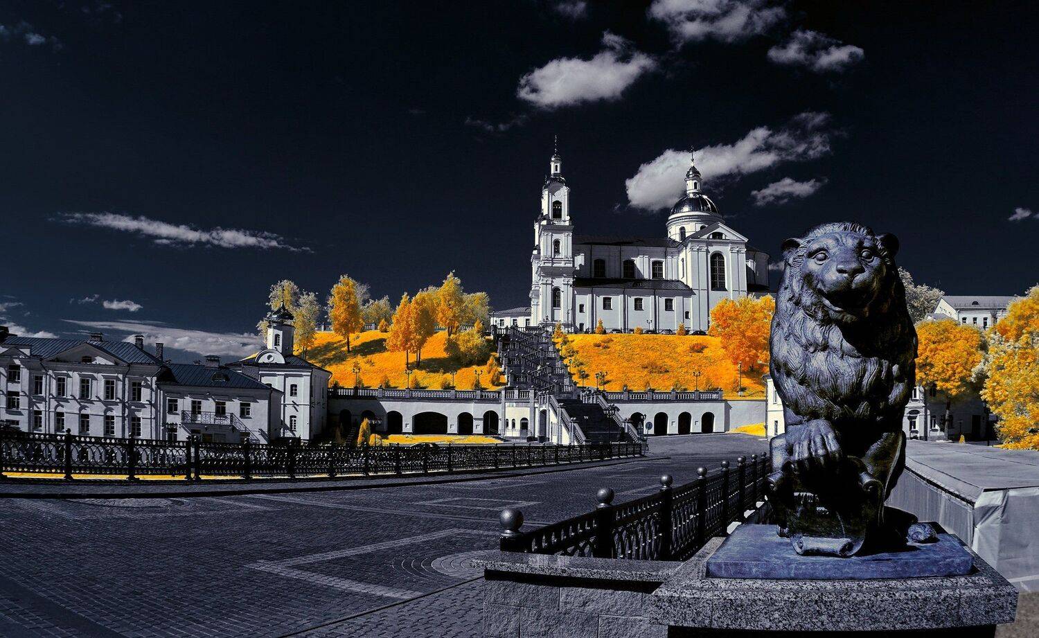 infrared,ик-фото,инфракрасное фото, инфракрасная фотография, пейзаж, лето, беларусь, город, витебск, Sixten ( Сергей )