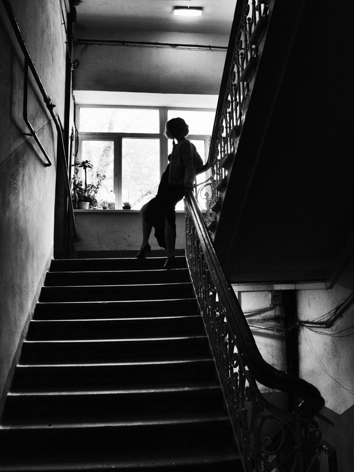 When your keys are lost. Автор: Elena Beregatnova Black and white, Awaiting, Monochrome, Portrait, Moscow, Russia, Elena Beregatnova