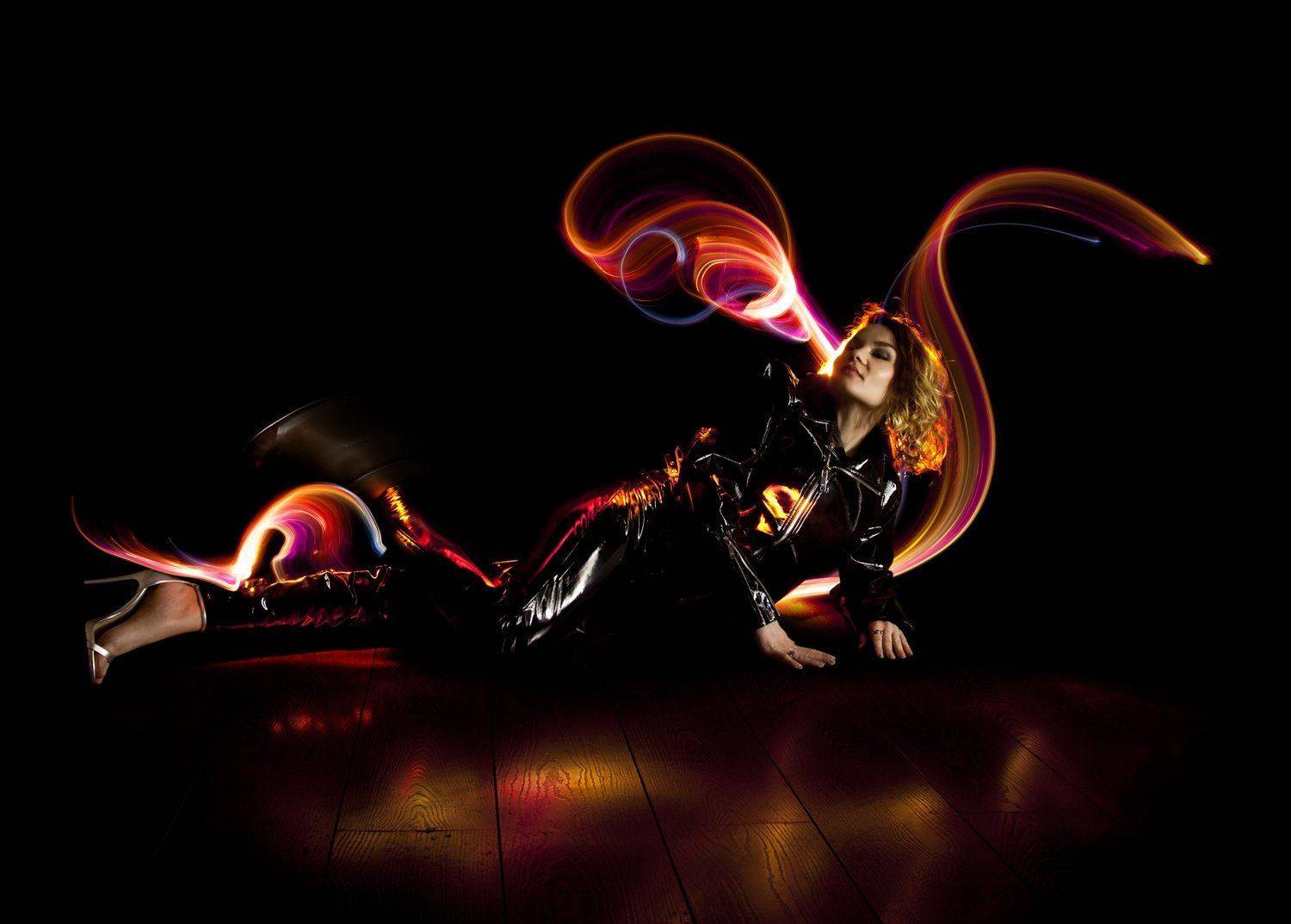 lightpainting, lightart, longexposure, nightphotography, light, night, lightblade, portrait, Николай Требухин