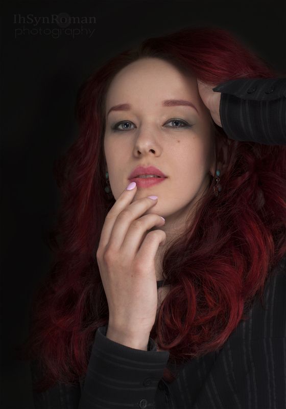 девушка, портрет, студия В лицах ... фото превью