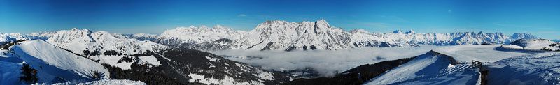 альпы, австрия, заальбах Альпийская панорамаphoto preview