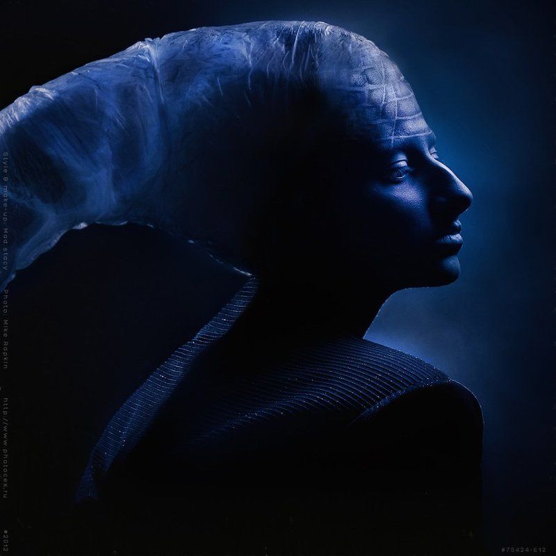 art, art photo, арт, арт-фото, девушка, индиго, красота, креатив, фотоцех, Экспрессия Бесконечно число возможностейphoto preview