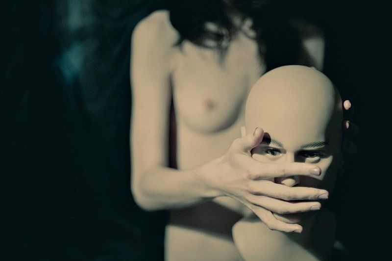 манекен, голова, лицо ***photo preview