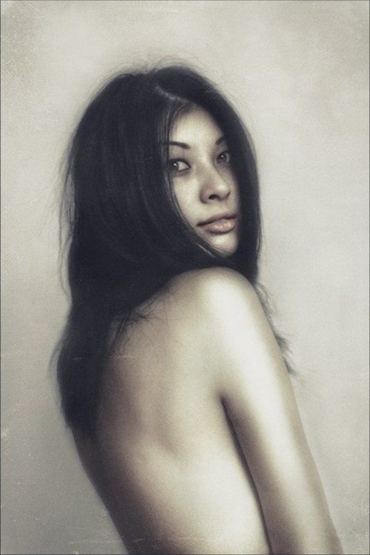 portrait,girl,портрет девушки,портрет,b&w Is...photo preview