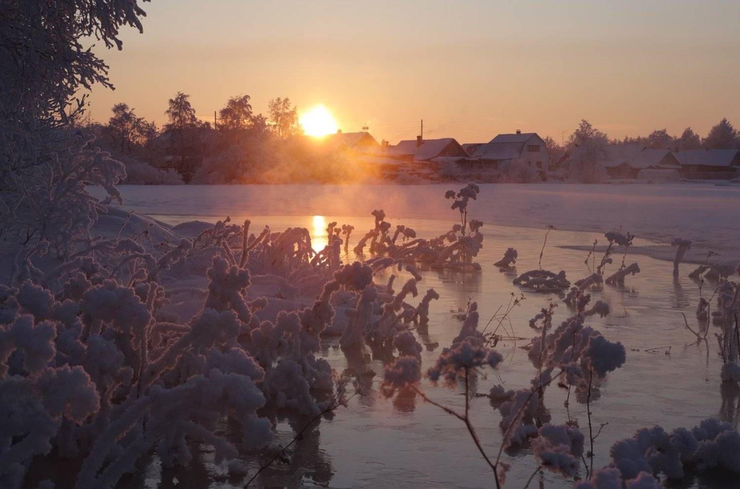 Вечер на реке. Автор: Андрей Котов , Андрей Котов