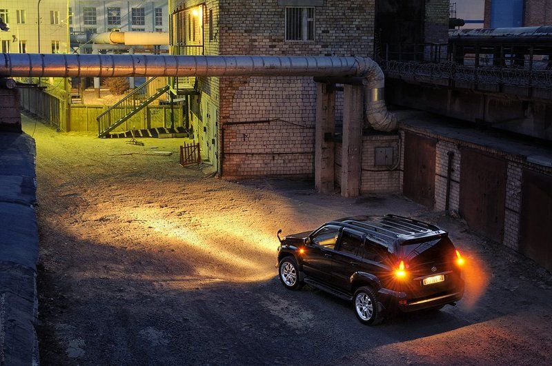 toyota, land cruiser, lc, prado, 120, black, владивосток, япония, чёрный, бчж, большой чорный жып, горький-17, промзона Почти Горький-17photo preview