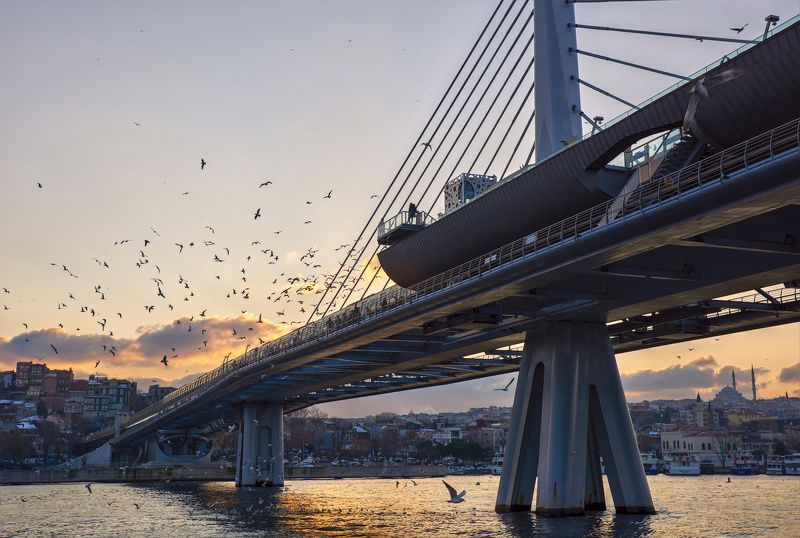 путешествия, стамбул, турция Метромостphoto preview