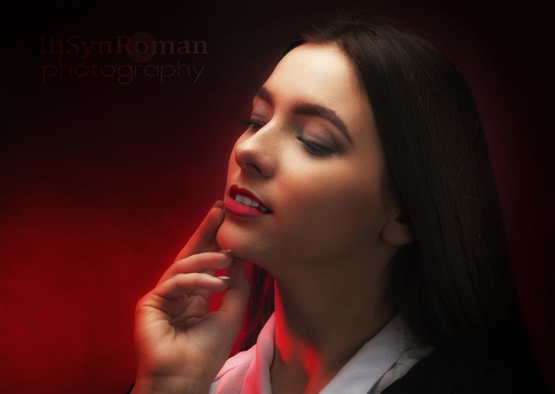 девушка, портрет, студия В лицах ... фото превью